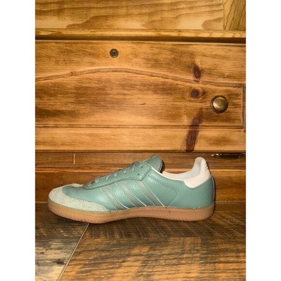 adidas Samba OG Green Sneakers Size 7 - Picture 6 of 14